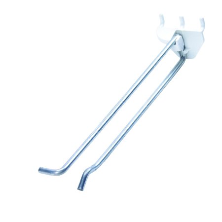 SOUTHERN IMPERIAL Fastback 10 in. L Galvanized White Scan Hook , 50PK R34-10-250